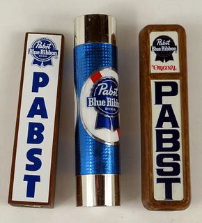Lot of 3 Pabst Beer Shotgun Taps 