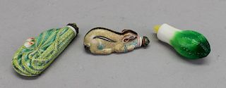 (3) Chinese Snuff Bottles