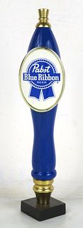 1995 Pabst Blue Ribbon Beer Blue Pub Style Tall Tap Handle 