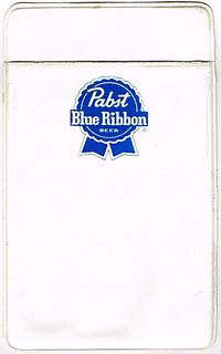 1985 Pabst Blue Ribbon Beer Pocket Protector 