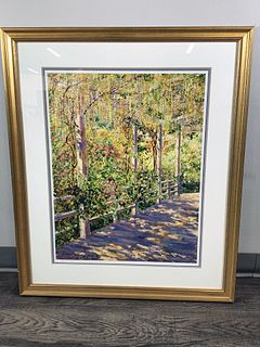 RICHARD COPPOLA SIGNED NUMBERED PORCH PRINT
