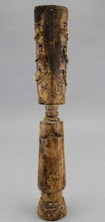 Carved African Fanti Tribe Maternal Figure