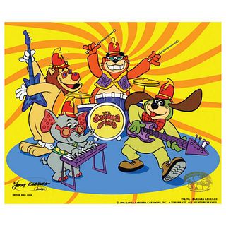 Tra La La Limited Edition Sericel featuring The Banana Splits from Hanna-Barbera. Includes Certificate of Authenticity.