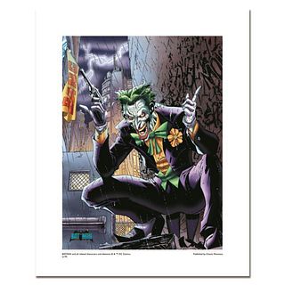 Joker Numbered Limited Edition Giclee from DC Comics & Jim Lee with COA