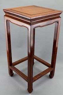 20th C. Chinese Hardwood Side Table