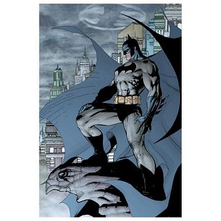 DC Comics, "Batman #208" Numbered Limited Edition Giclee on Canvas by Jim Lee with COA.