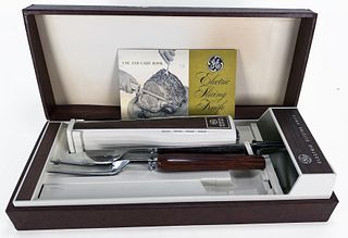 GENERAL ELECTRIC CARVING KNIFE IN CASE