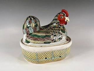 ROOSTER SERVING DISH