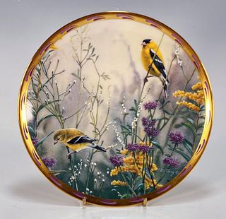 LENOX GOLDEN SPLENDOR FROM NATURES COLLAGE PLATE COLLECTION 