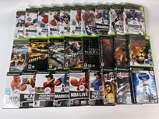 LOT OF XBOX & PLAYSTATION GAMES