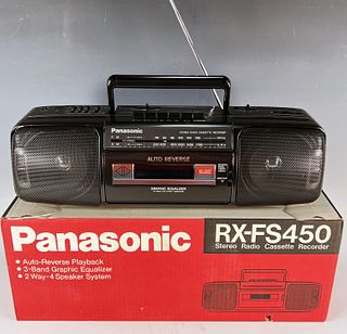 PANASONIC RX-FS450 BOOM BOX IN ORIGINAL BOX