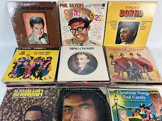 LARGE COLLECTION OF RECORDS DON HO LIBERACE