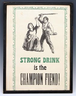 STRONG DRINK IS THE CHAMPION FIEND!
