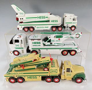 3 HESS TRACTOR TRAILERS WITH AIR CRAFT