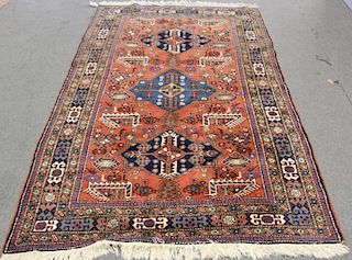 Handmade Kazak Style Carpet.