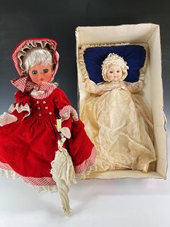 TWO COLLECTIBLE DOLLS FURGA REGAL HEIRLOOM COLLECTION