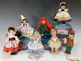 MADAME ALEXANDER FAIRY TALE DOLLS IN ORIGINAL BOXES