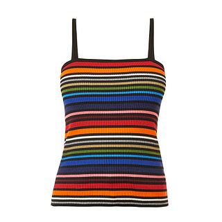 DOLCE GABBANA STRIPED TANK TOP Condition grade A+, new with tags. Italian size 40. 60cm chest, ...