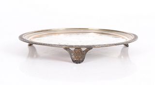 A Tiffany Sterling Silver Salver c. 1860