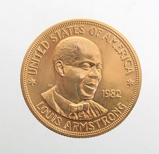 U.S. Mint Gold Medal Louis Armstrong #2