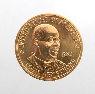 U.S. Mint Gold Medal Louis Armstrong #3
