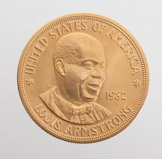 U.S. Mint Gold Medal Louis Armstrong #4
