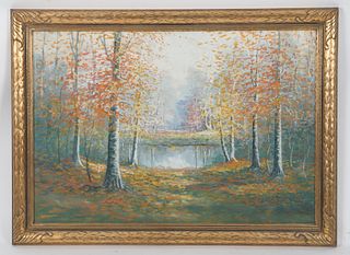 Walter Eyden (1881 - 1965) Fall Landscape
