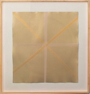 Winston Roeth "Ornament" Gold Ink on Paper, 1986