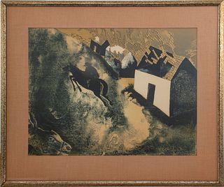 Francisco Toledo "The Shingels Fly" Lithograph