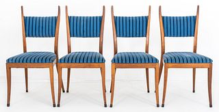 Harvey Probber Mid-Century Modern Side Chairs, 4