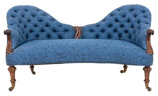 Rococo Revival Rosewood Sofa or Settee, ca.1860s