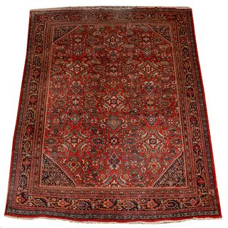 Persian Mahal Hand-Knotted Carpet, 14' x 10'