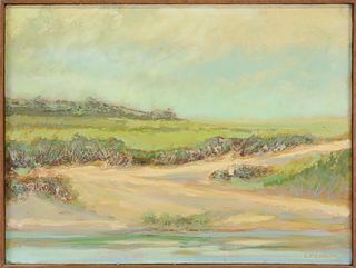 Larry Vienneau Oil on Canvas "Hill Near Gibbs Pond"