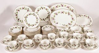 Royal Worcester Fine Bone China Dinner Service in the Bacchanal Pattern