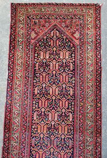 Vintage 1930s Persian Hamadan Carpet Oriental Rug Runner
