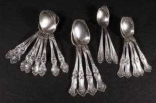 Collection of Twenty Assorted Sterling Silver Spoons