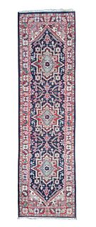 Hand Knotted Wool Oriental Carpet Runner