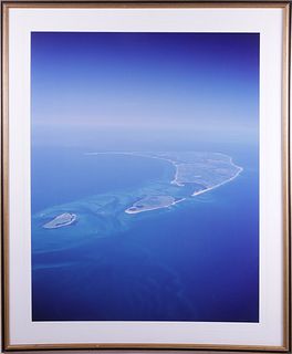 Large Format Photographic Print "Ariel View of Nantucket"