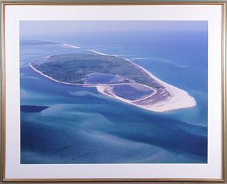 Large Format Photographic Print "Ariel View of Tuckernuck"