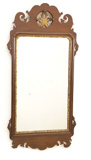 Antique Chippendale Gilt Mirror