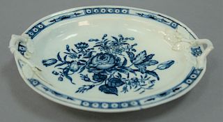 Worcester oval platter (has some chips near handles). 6" x 7 1/2"