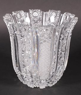 Brilliant Cut Crystal Vase