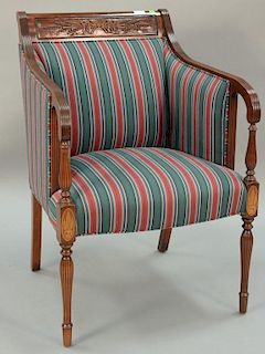Southwood Sheraton mahogany armchair.