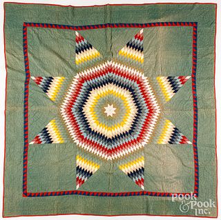 Lancaster County Lonestar patchwork quilt