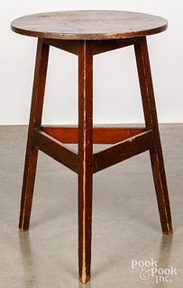 Pine occasional table, 19th c.