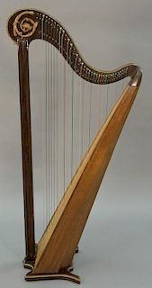 Harp. ht. 60in., wd. 30in.