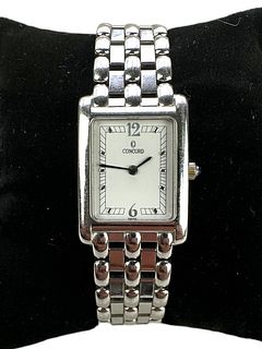 Ladies 18K White Gold Concord Veneto Quartz Watch