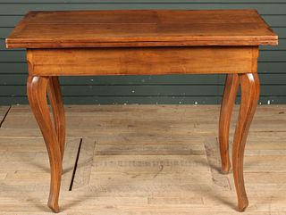 Antique Continental Flip Top Work Table