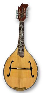 Mother Of Pearl Inlay Eight String Mandolin