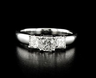 18kt White Gold 0.5 ctw Diamond Ring